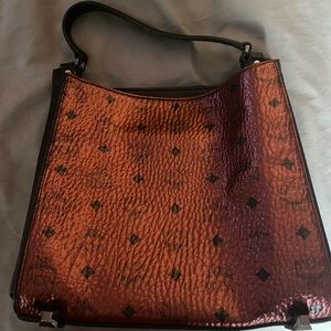 Red & Black MCM Bag